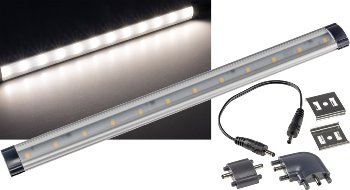 LED Unterbauleuchte "CT-FL30" 30cm / 278lm, 3 Watt, 4000K / tageslicht weiß
