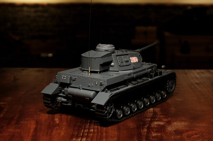 RC Panzer "Kampfwagen IV Ausf.F-2" Metallgetriebe & Metallketten PRO
