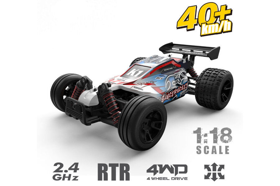RC Buggy 1:18, 40 km/h, Allradantrieb - LiIon - "Electricity 306E"
