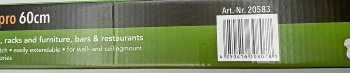 LED Unterbauleuchte "SMD pro" 60cm, 7W, 780lm, 3000k, Licht warmweiß