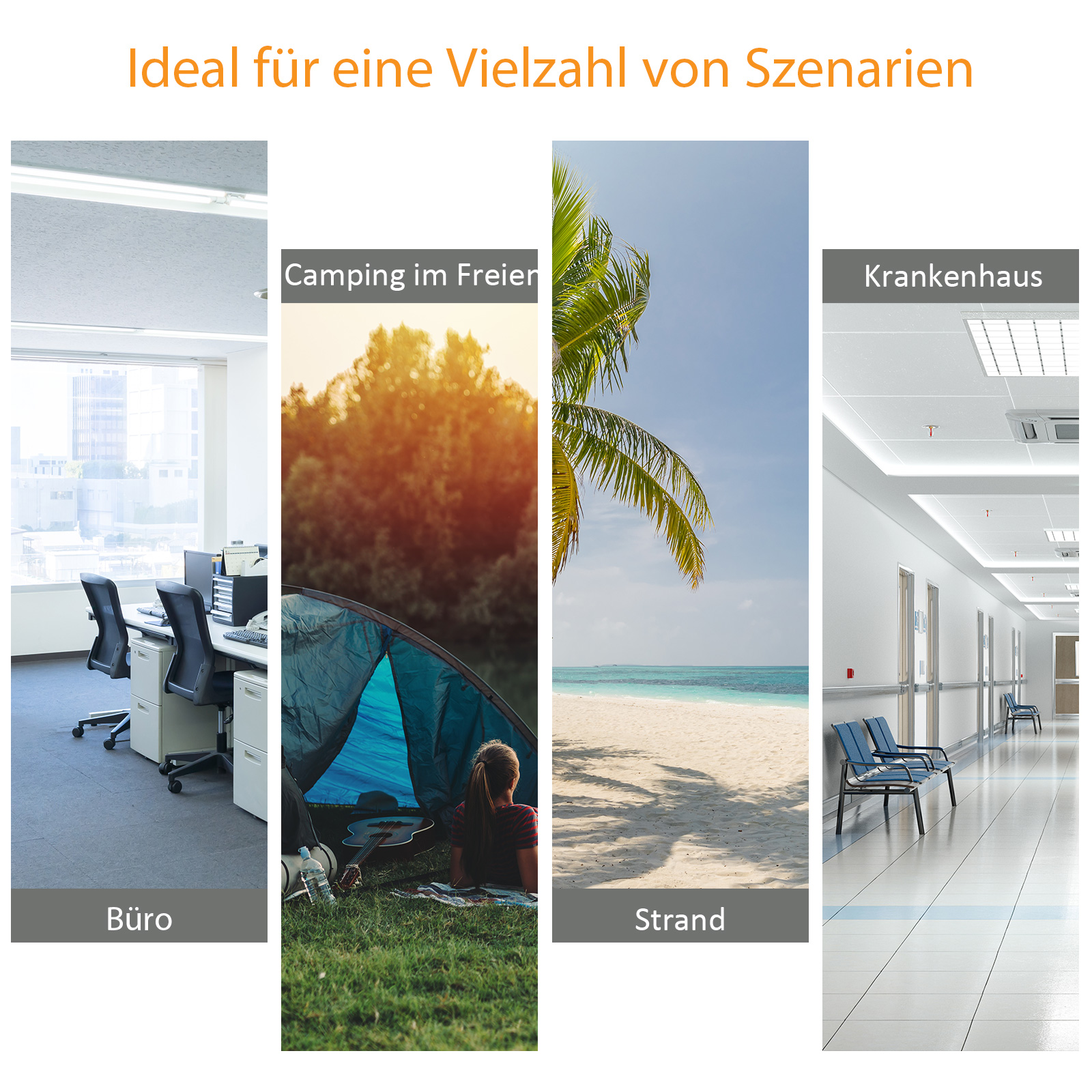 Feldbett, Campingbett, klappbar, wetterbeständig, ink. Tragetasche, 190 x 68 x 52 cm, Schwarz