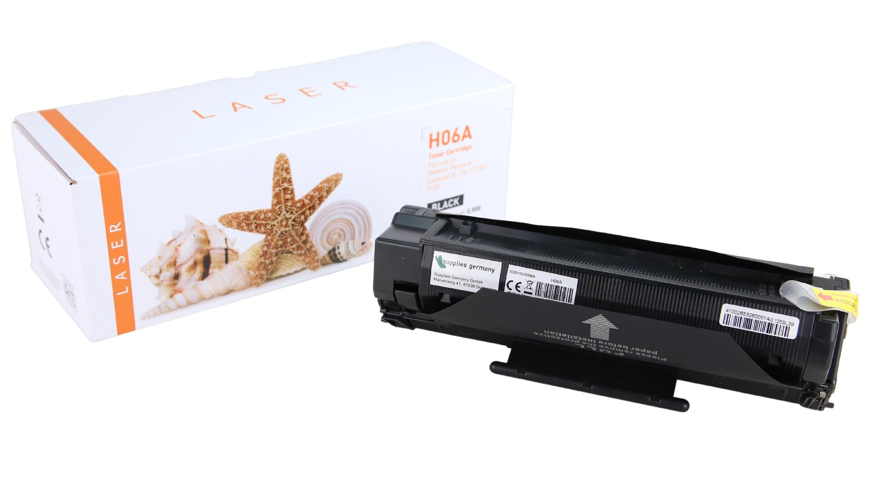 06A alternativ Toner schwarz für HP / C3906A / 2.500 Seiten