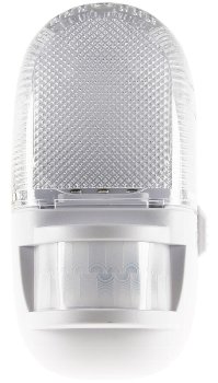 LED Nachtlicht mit Bewegungsmelder / 230V, 3 weiße LEDs, On/Off/Auto
