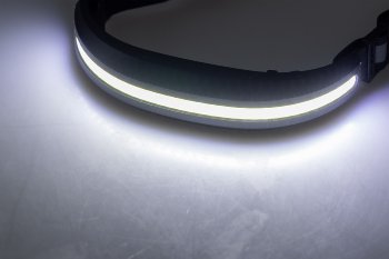 LED-Stirnlampe mit Akku "CTH-8" / 5W, 400 Lumen, 230° Ausleuchtung, USB-C