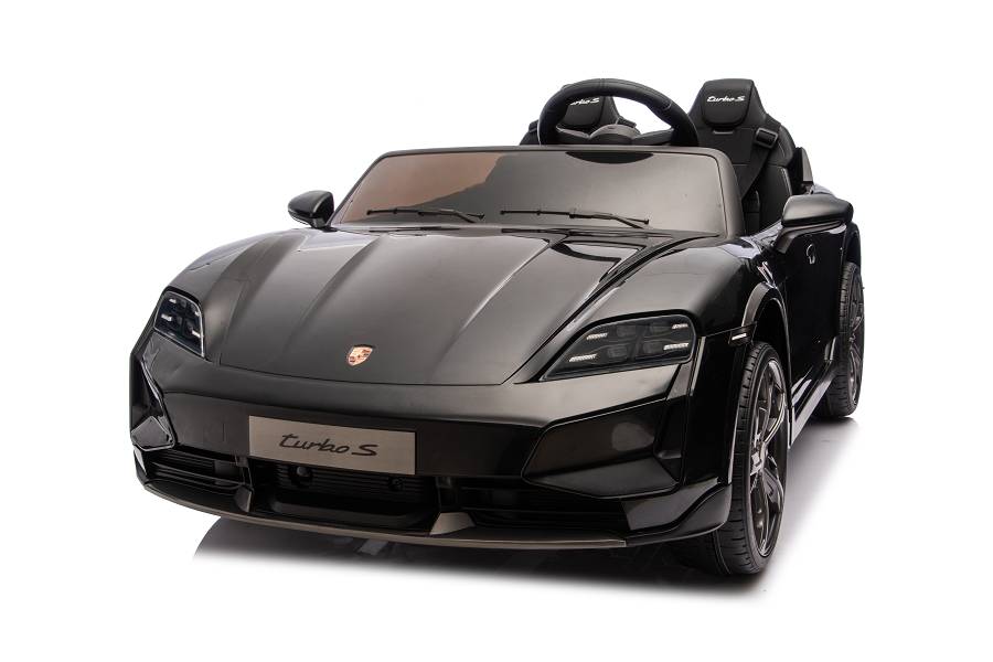 Elektro Kinderfahrzeug „Porsche Taycan Turbo S“ - schwarz