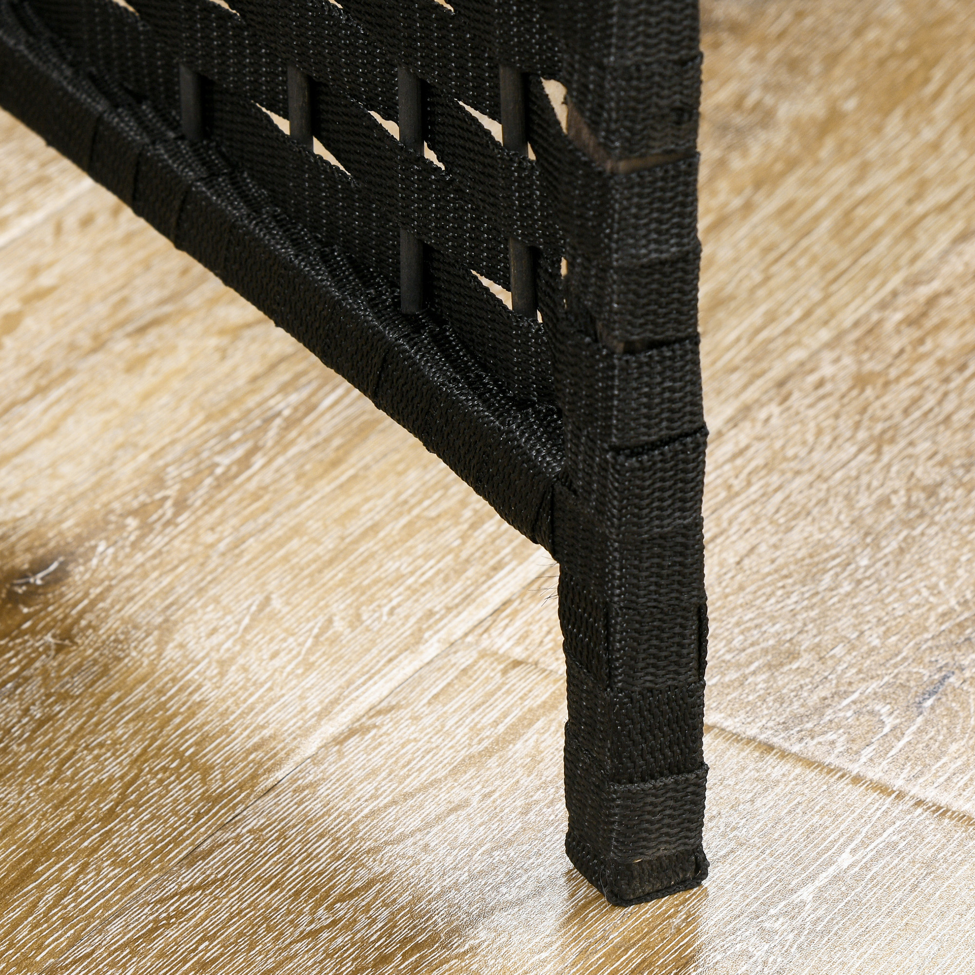 6-teiliger Raumtrenner, Faltbarer Sichtschutz, Sichtschutzwand für Wohnzimmer, Schlafzimmer, Homeoffice, Schwarz