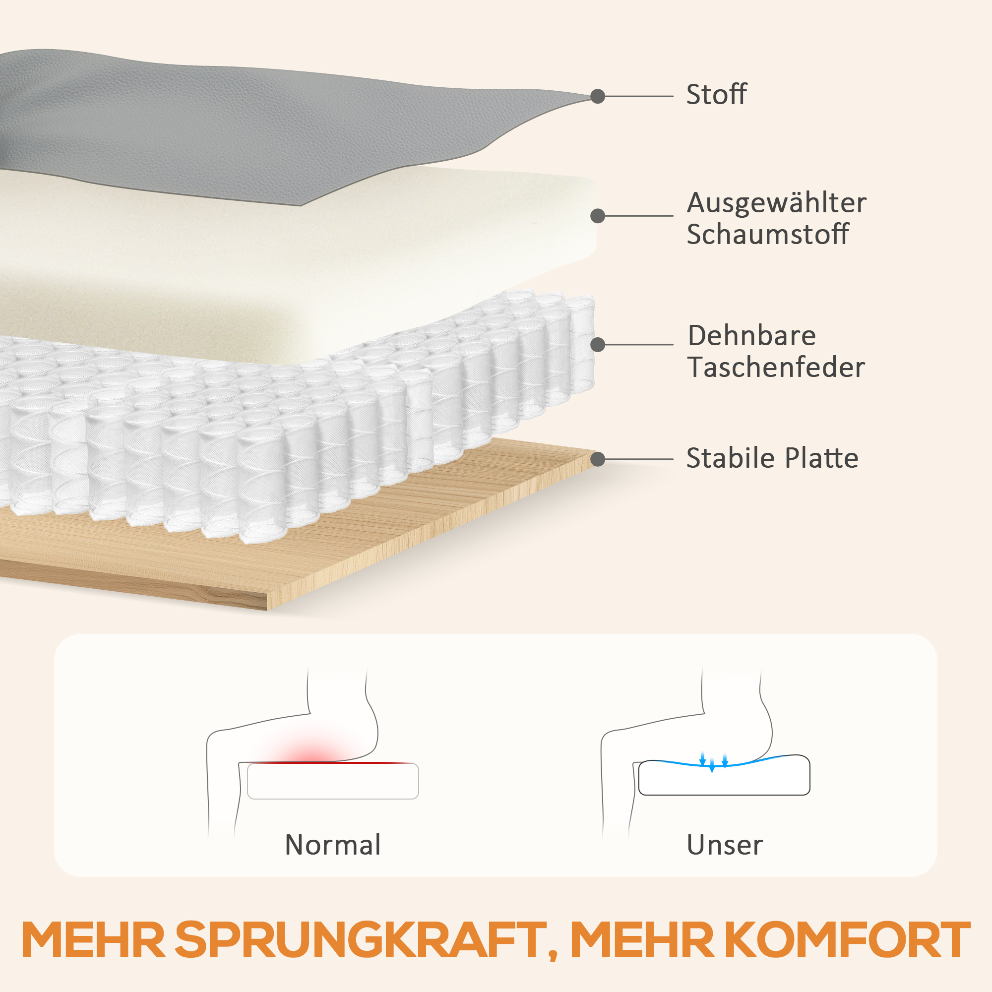 Massagesessel mit Rücklehnfunktion, Kunstleder, elektrisch verstellbar, Fußstütze, Seitentasche, Stahlrahmen, Grau