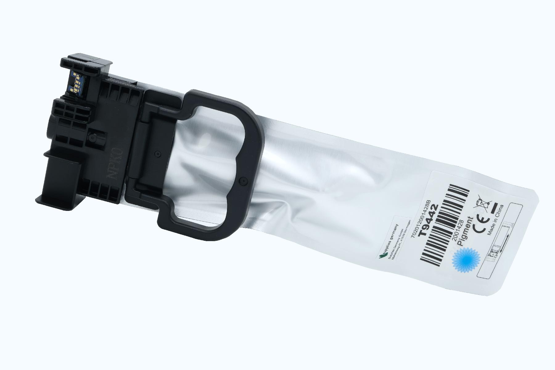 T9442 alternativ Tinte Cyan für Epson / C13T944240 / 45 ml T9442 alternativ Tinte Cyan für Epson / C13T944240 / 45 ml
