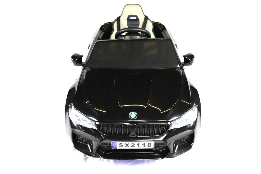 Kinderfahrzeug BMW M5 - schwarz / 10kmh