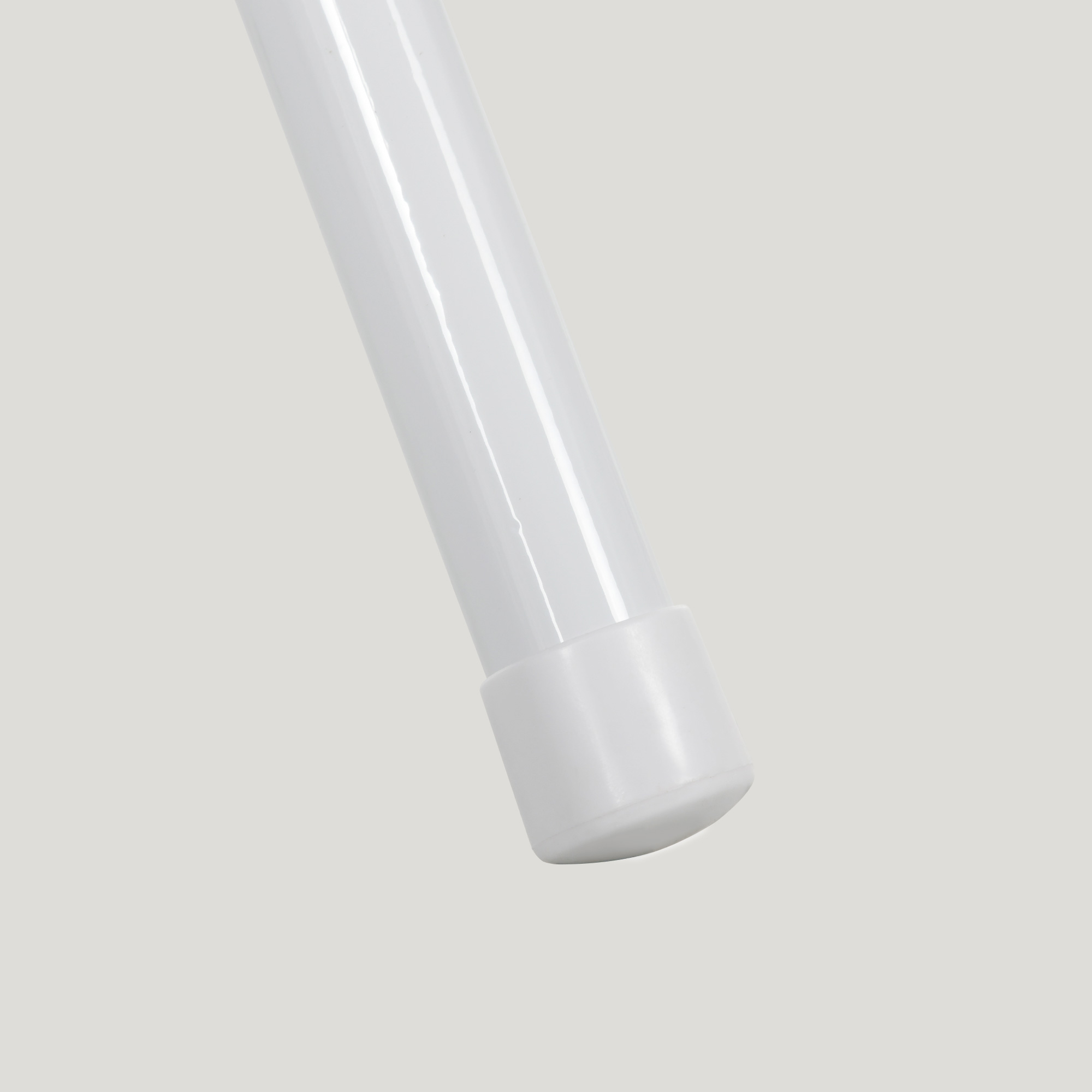 4er-Set Klappstühle, Tragbare Bürostühle, Metallbeine, Faltstuhl für Büro, Empfang, Wartezimmer, Kunstleder, Weiß