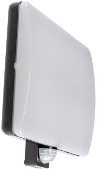 LED Wandleuchte "PADAR" mit PIR-Sensor / IP65, 20W, mit Hausnummer & Buchstaben