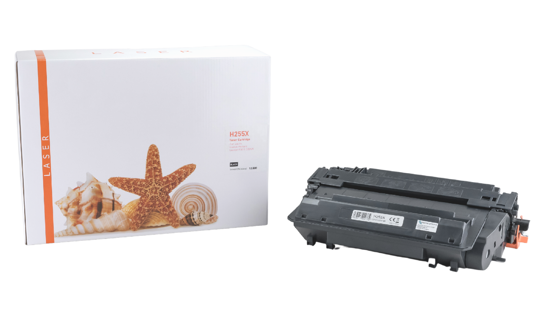 CE255X alternativ Toner black für HP / CE255X / 12.500 Seiten