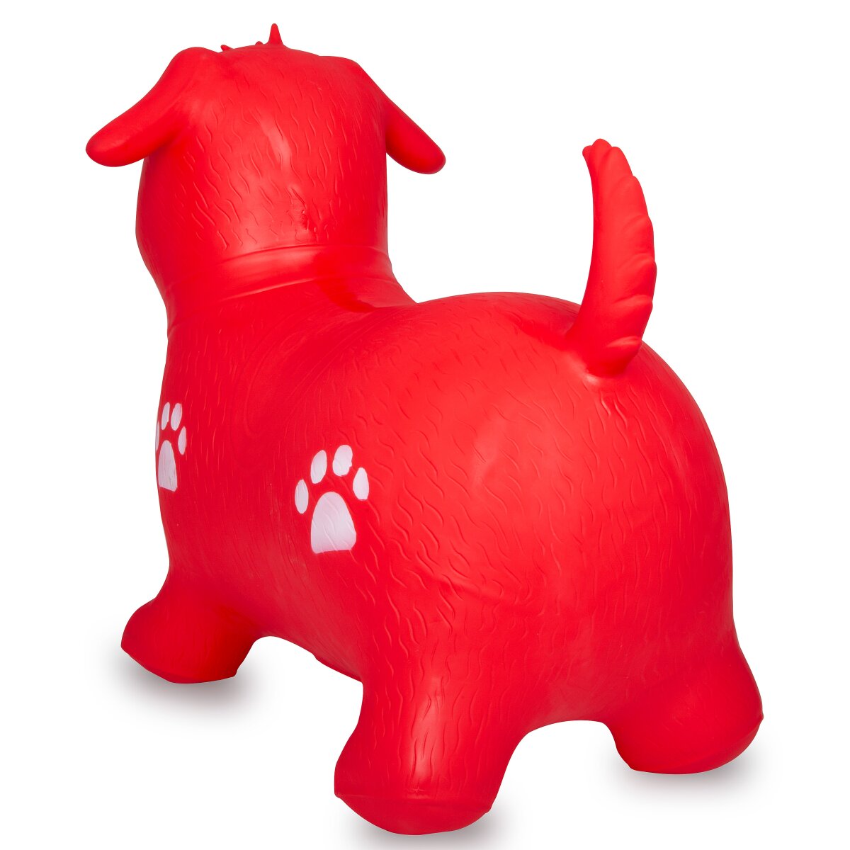 Hüpftier Hund HoppyDoo rot mit Pumpe