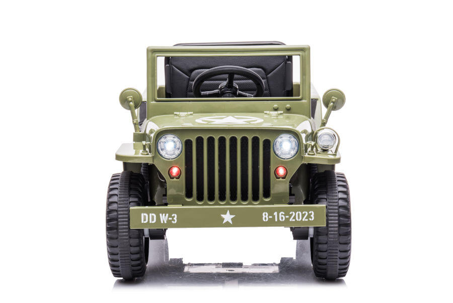Kinderfahrzeug Offroad Militär Grün