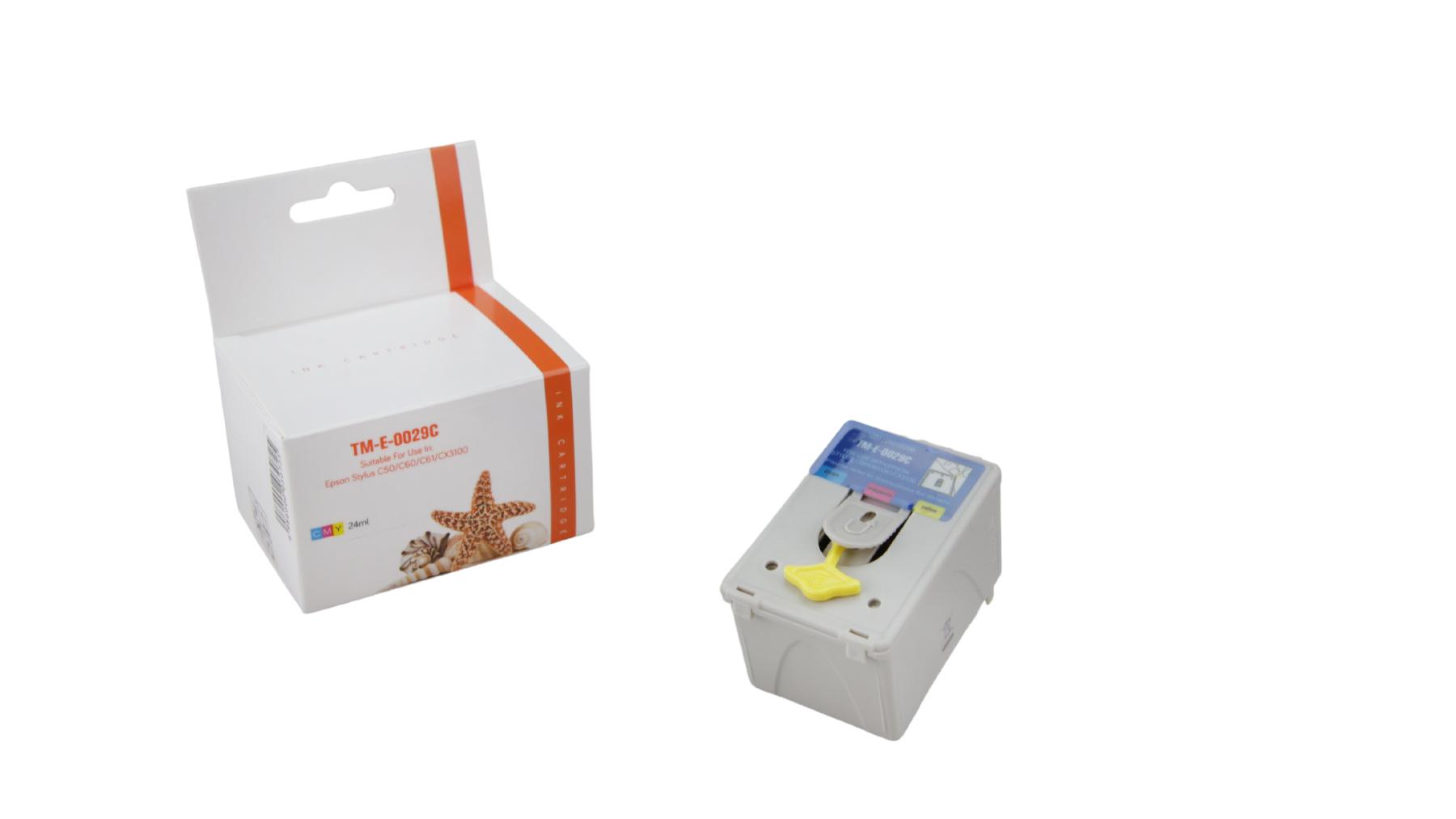 T029 alternativ Seestern Tinte Color für Epson / C13T02940110 / 24ml T029 alternativ Seestern Tinte Color für Epson / C13T02940110 / 24ml