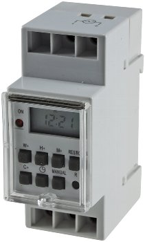 digitale Wochen-Zeitschaltuhr für / Schalttafel-Einbau, 230V, max. 3500W