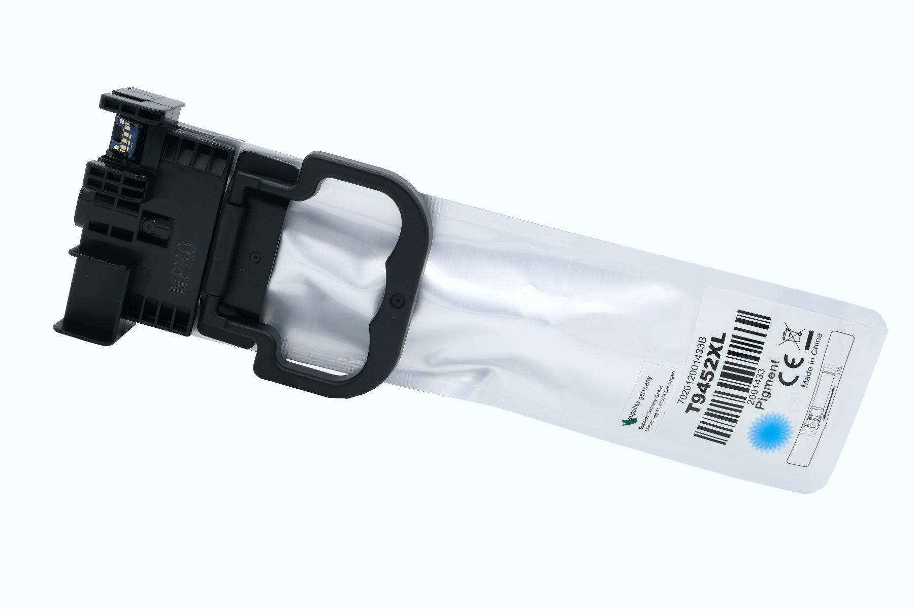 T9452XL alternativ Tinte Cyan für Epson / C13T945240 / 66ml T9452XL alternativ Tinte Cyan für Epson / C13T945240 / 66ml