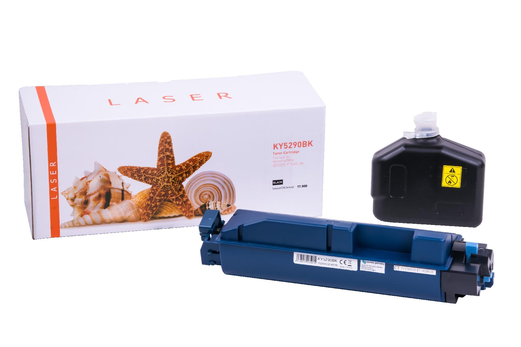 TK5290BK alternativ Toner schwarz für Kyocera  / TK5290schwarz / 17.000 Seiten