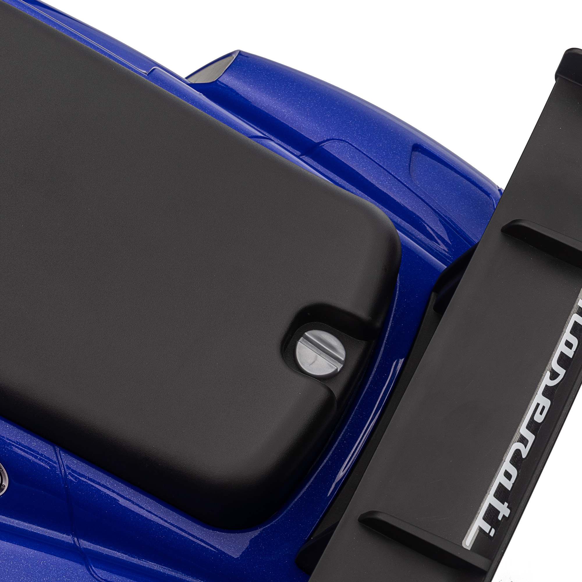 Rutschauto, Lizenzfahrzeug, interaktive Hupen- und Musikknöpfe, Kunststoff und Stahl, Blau, 65 x 29 x 37 cm