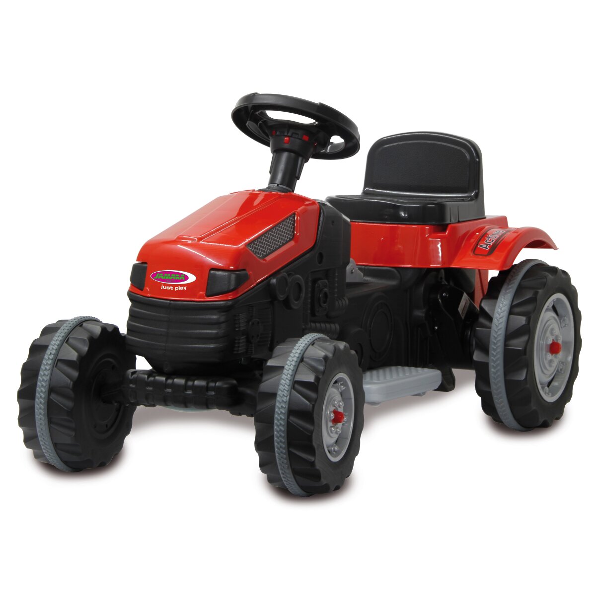 Kinderfahrzeug Traktor Strong Bull rot