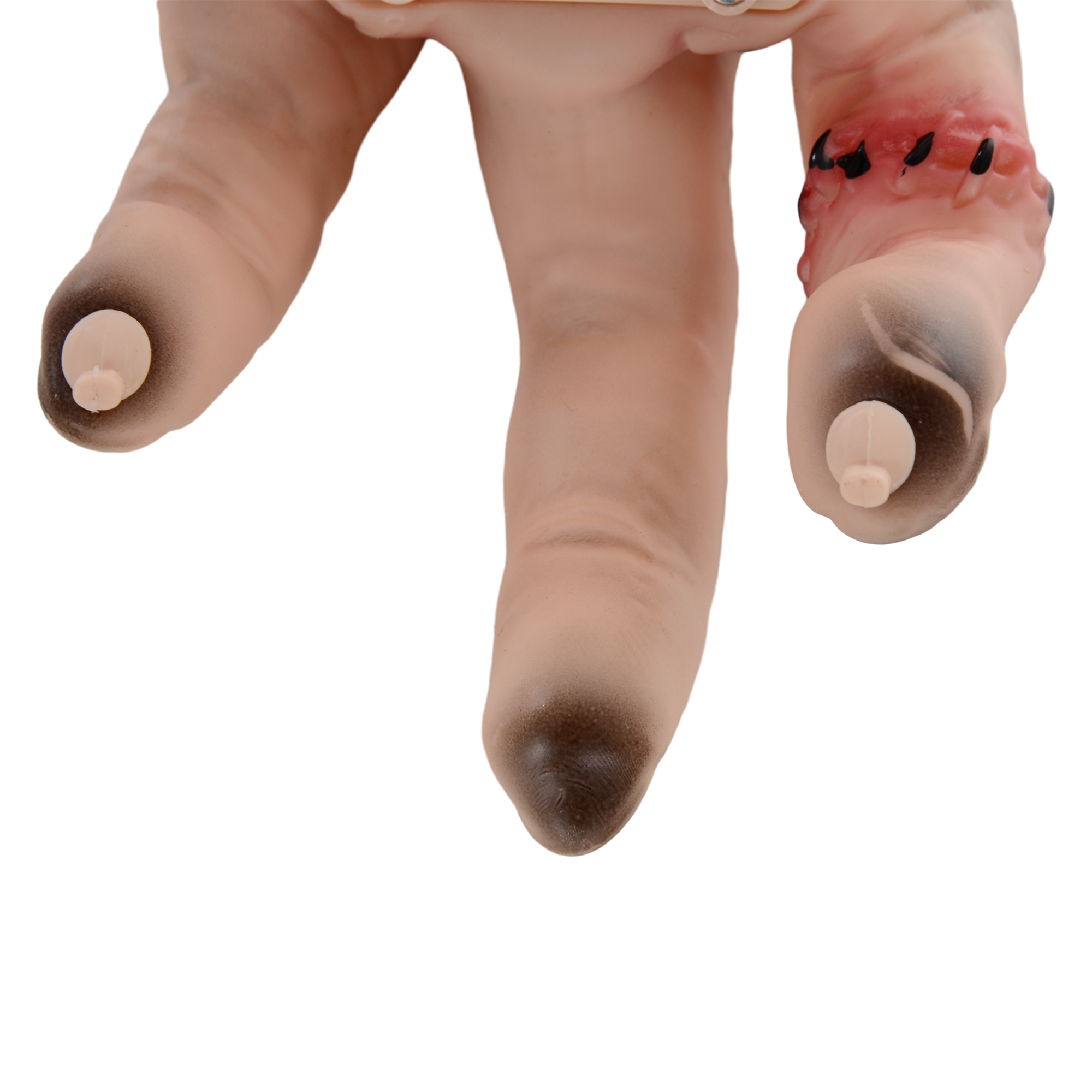 Horror-Hand, Helloweendeko, aktiviert mit Geräusche/Berührung, beweglich, Sound Horror-Hand, Helloweendeko, aktiviert mit Geräusche/Berührung, beweglich, Sound