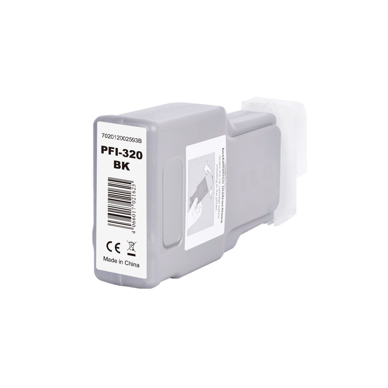 PFI320schwarz alternativ Tinte schwarz für Canon / 2890C001 / 300ml