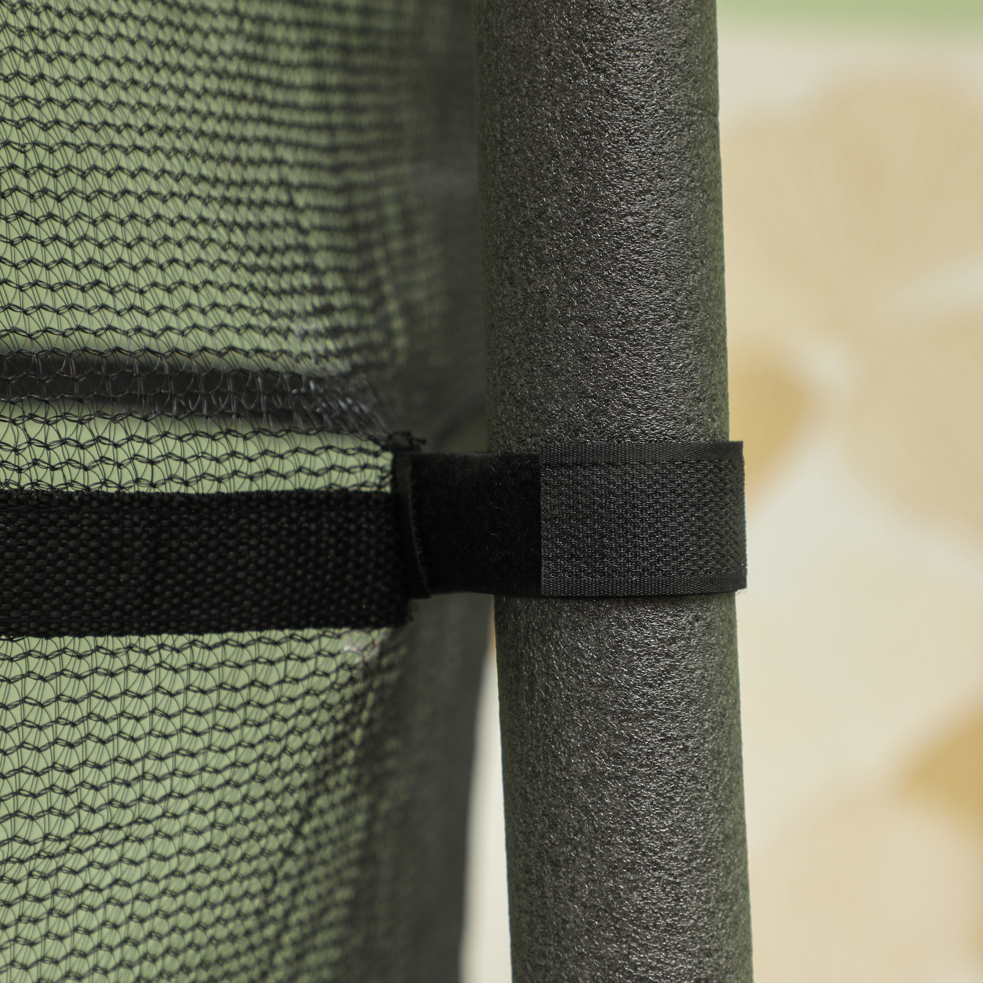 Trampolin für Kinder, Ø163 cm, mit Sicherheitsnetz, In- und Outdoor, Belastung bis 50 kg, Stahl, Kunststoff, Schwarz