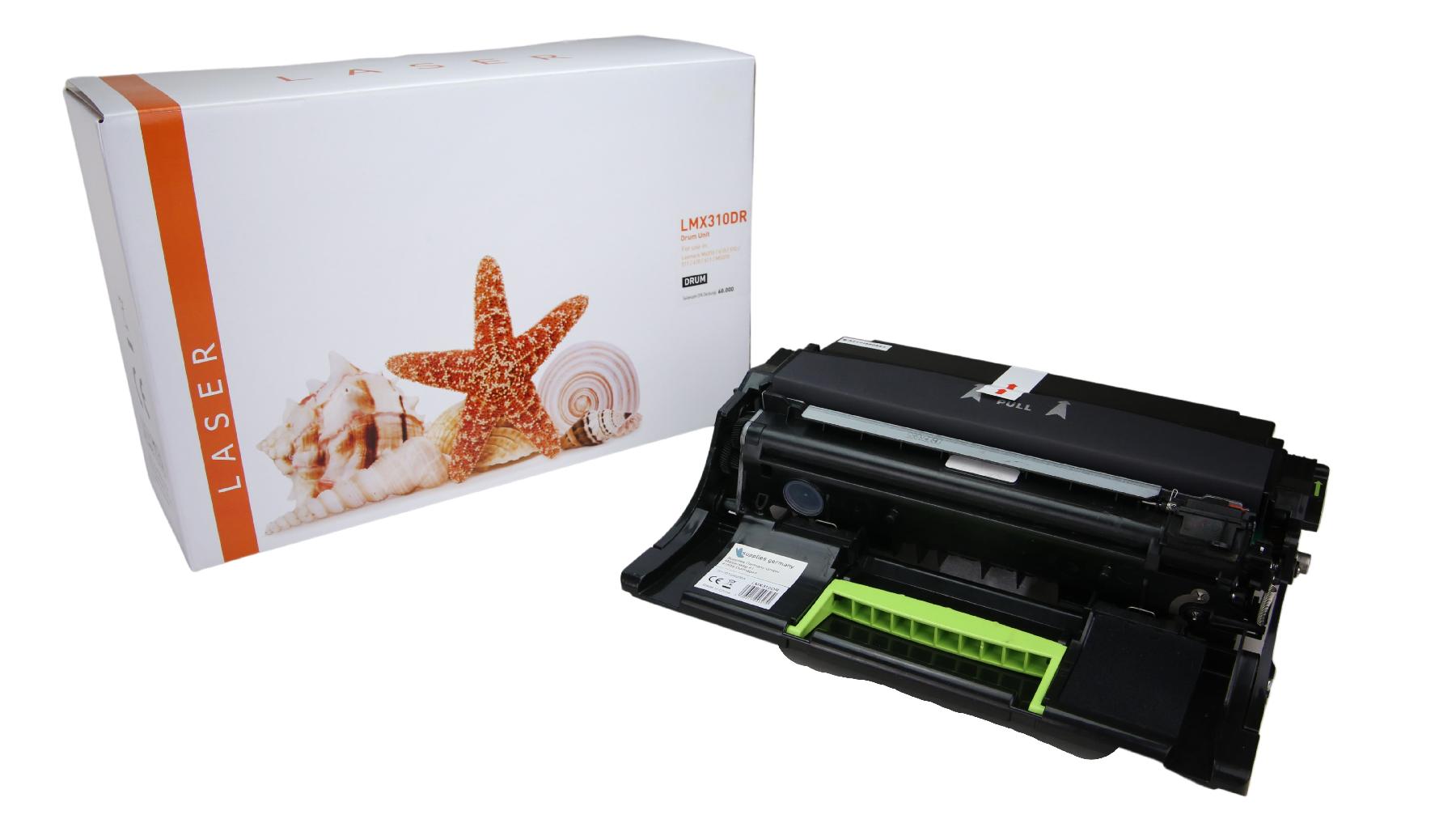 MX310DR alternativ Trommel black für Lexmark  / 50F0Z00  / 60.000 Seiten