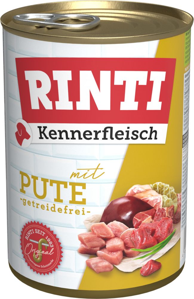 Rinti Kennerfleisch Pute - 400 g