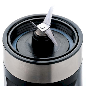 Smoothie-to-go pro Trinkbecher Comfortjuicer 450 ml für Schule, Arbeit oder Fitnessstudio - schwarz