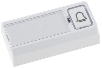 Funk-Klingeltaster "Pilota Porta" IP55, mit Namensfeld, Batteriebetrieb