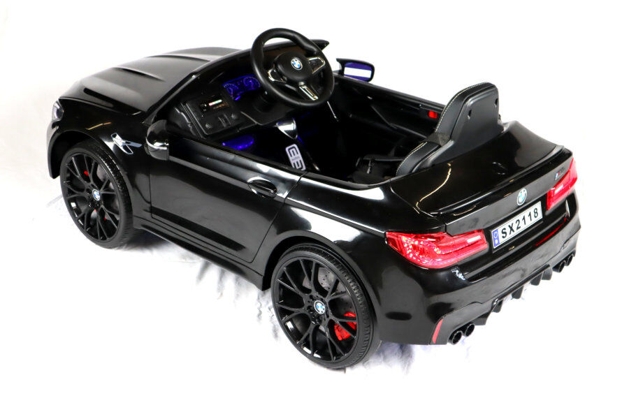 Kinderfahrzeug BMW M5 - schwarz / 10kmh