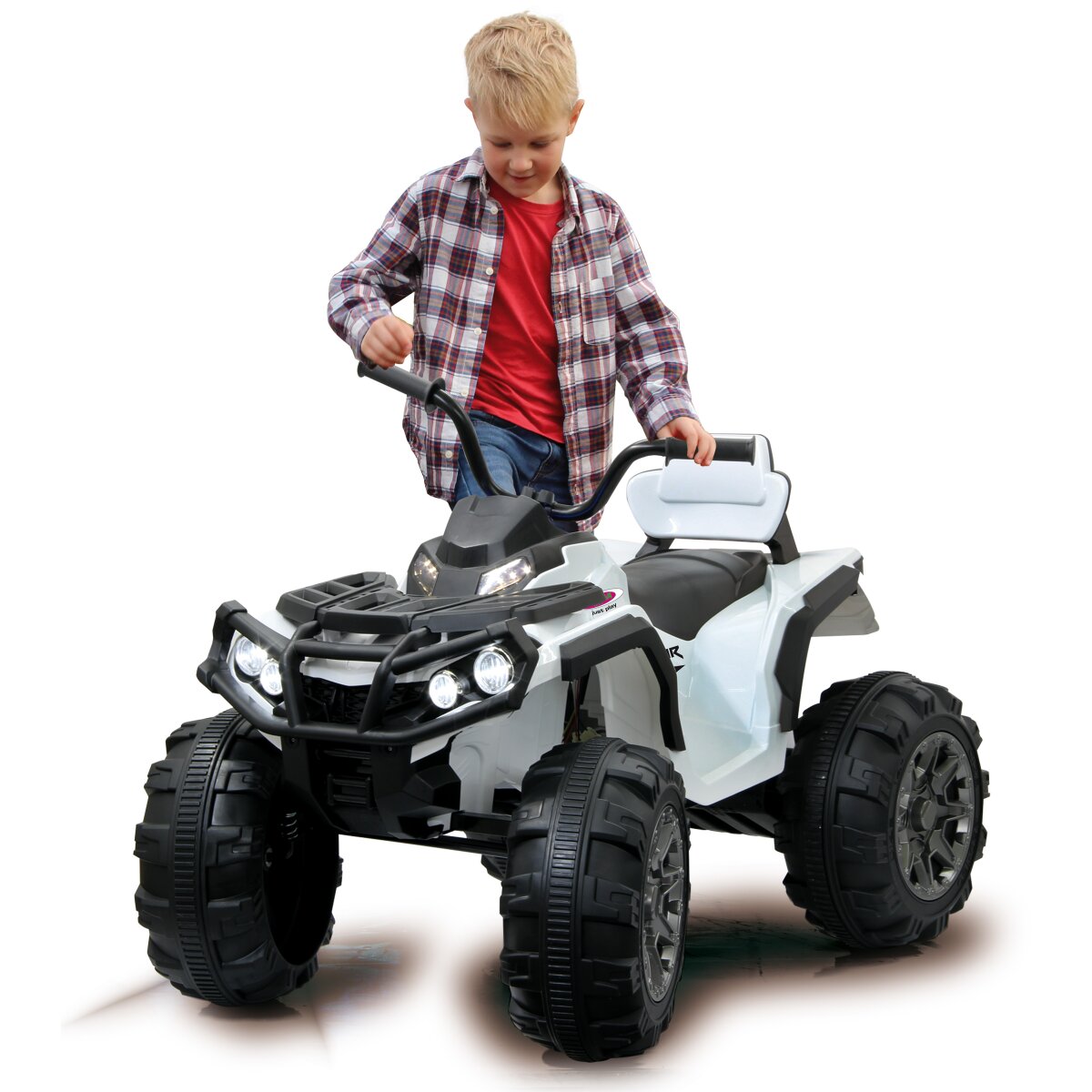 Kinderfahrzeug Quad Protector weiß