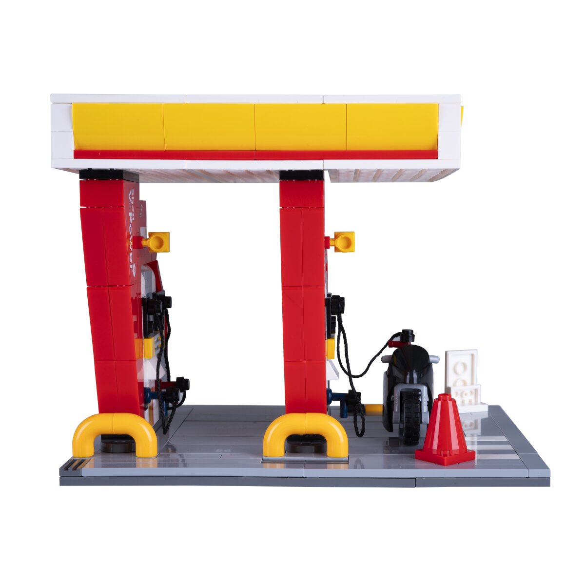 CaDA Shell Tankstelle Bricks