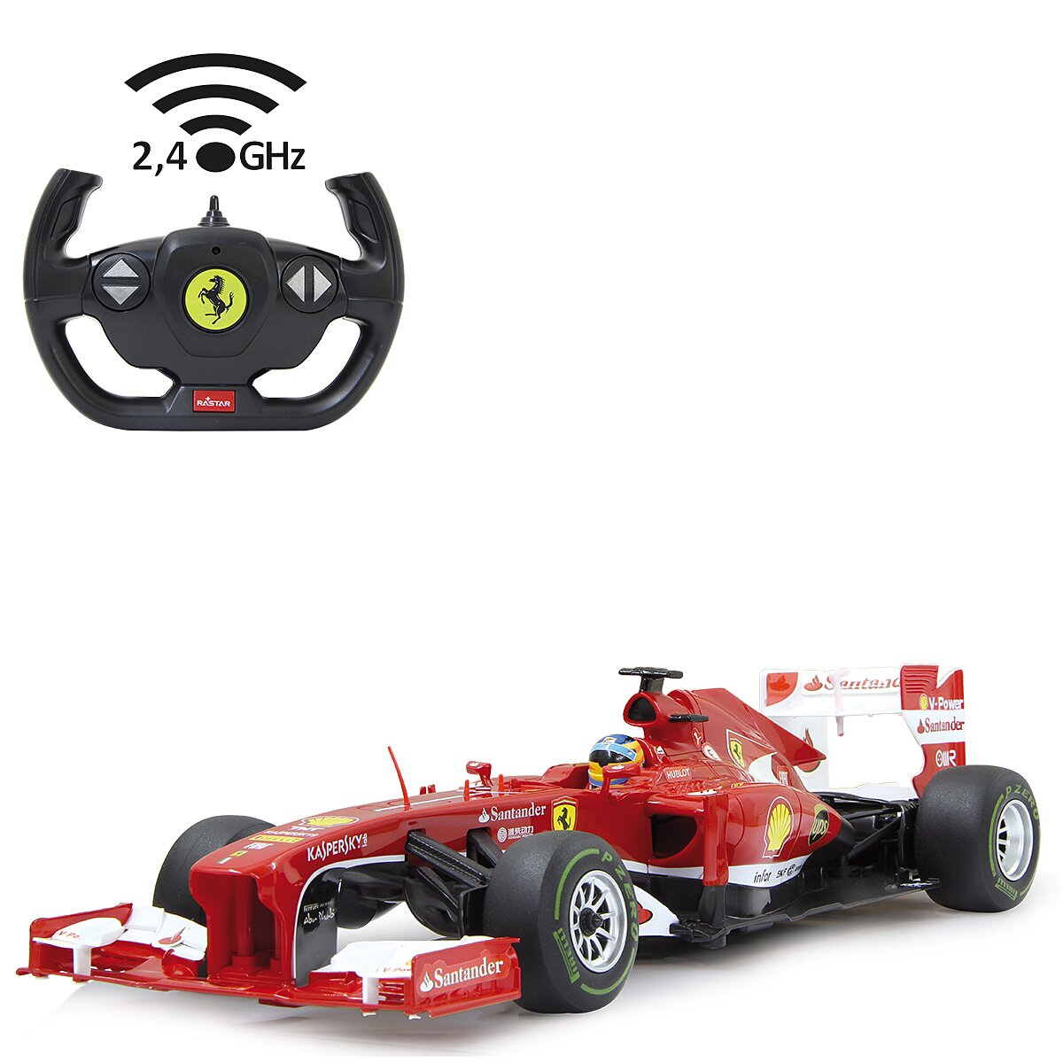Ferrari F1 1:12 rot 2,4GHz Ferrari F1 1:12 rot 2,4GHz