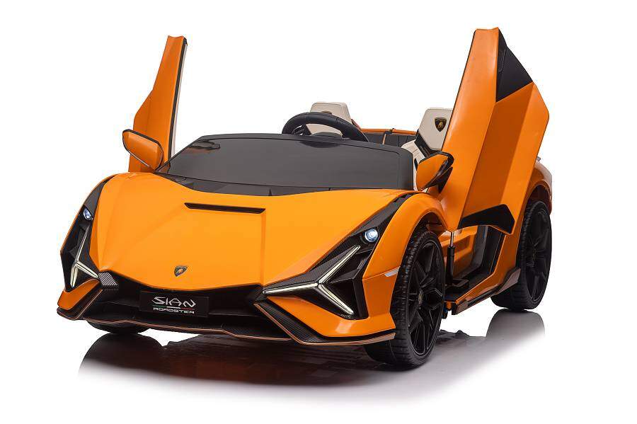 Kinderfahrzeug Lamborghini SIAN 2 Sitzer - orange