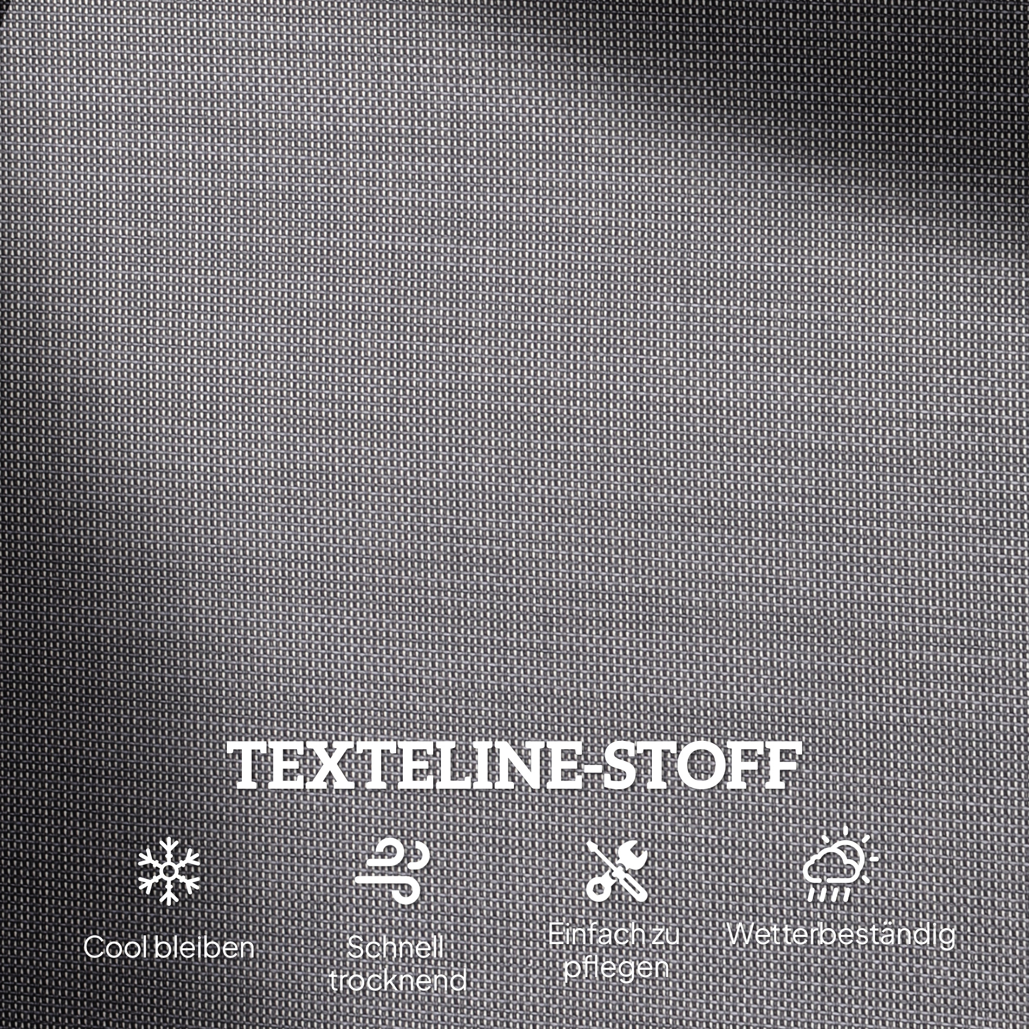 2-Sitzer Schaukelstuhl Gartenbank mit Schaukelmechanismus Gartenschaukel Sitzbank aus Metall Parkbank bis 200 kg belastbar Gartenmöbel für Garten, Terrasse, Veranda 120 x 70 x 85 cm Grau