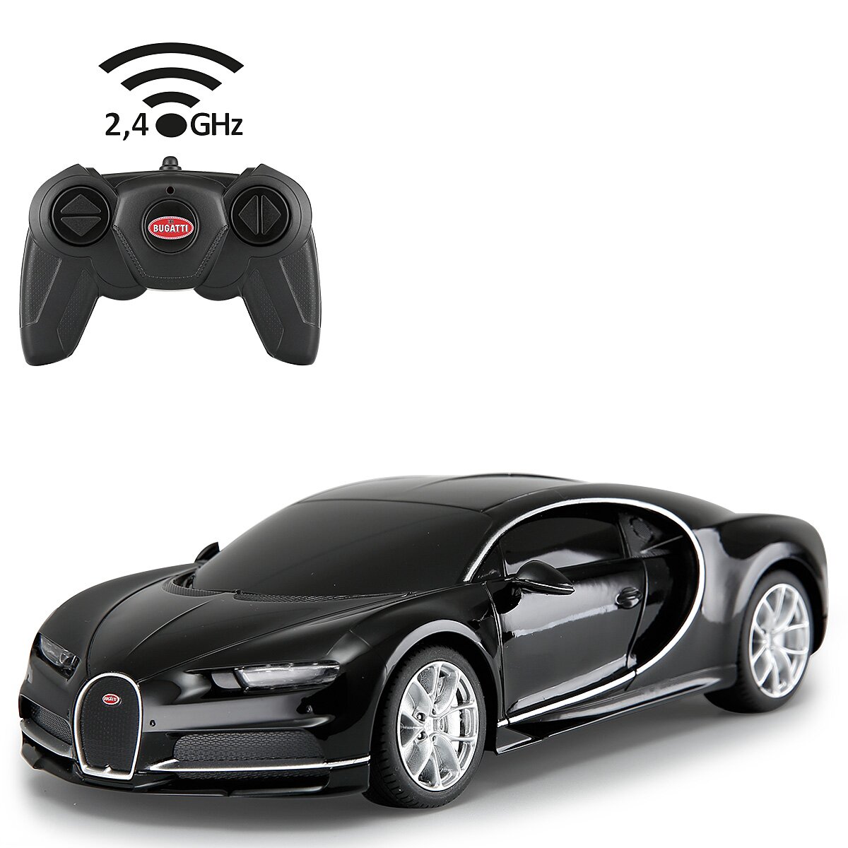 Bugatti Chiron 1:24 schwarz 2,4GHz Bugatti Chiron 1:24 schwarz 2,4GHz