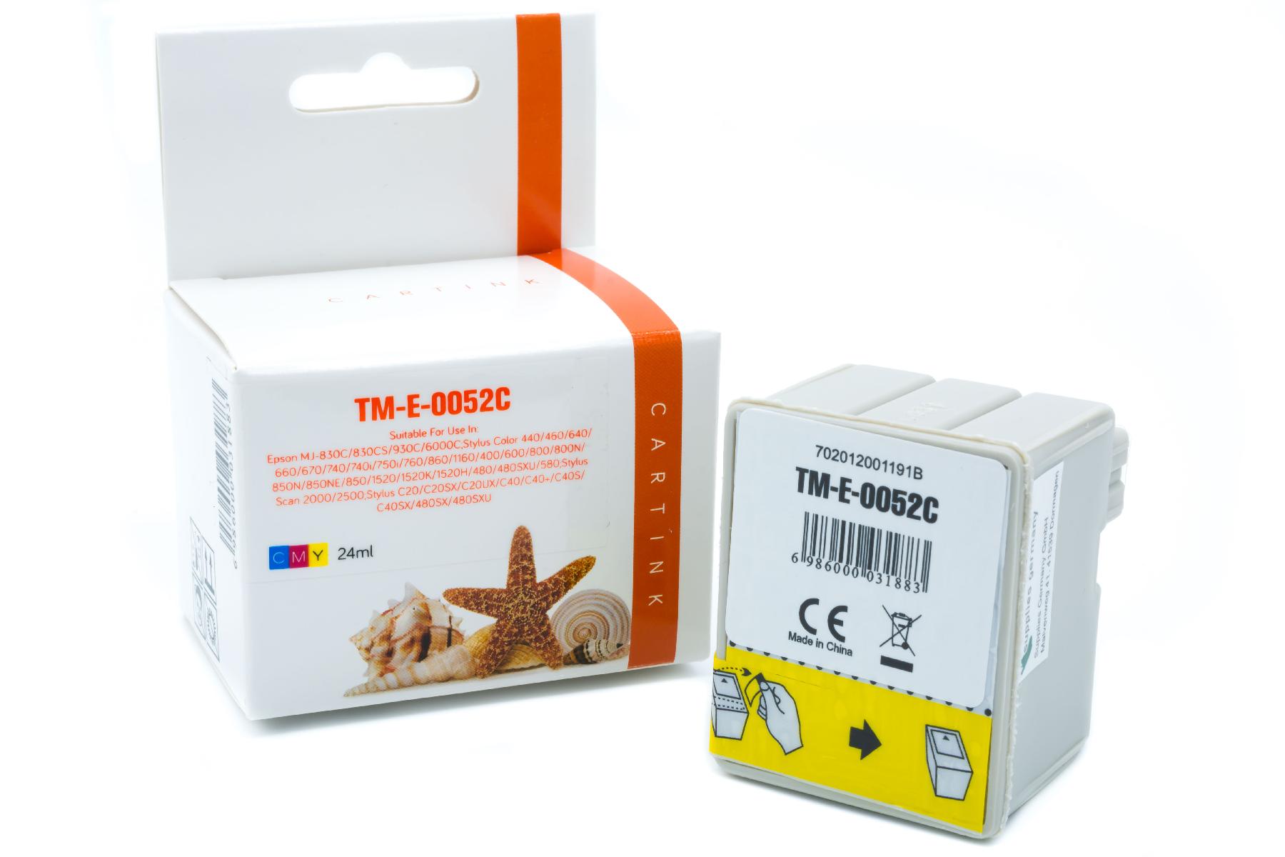 T0520 alternativ Seestern Tinte Color für Epson / C13T05204010/SO20191/T014401/24ml T0520 alternativ Seestern Tinte Color für Epson / C13T05204010/SO20191/T014401/24ml