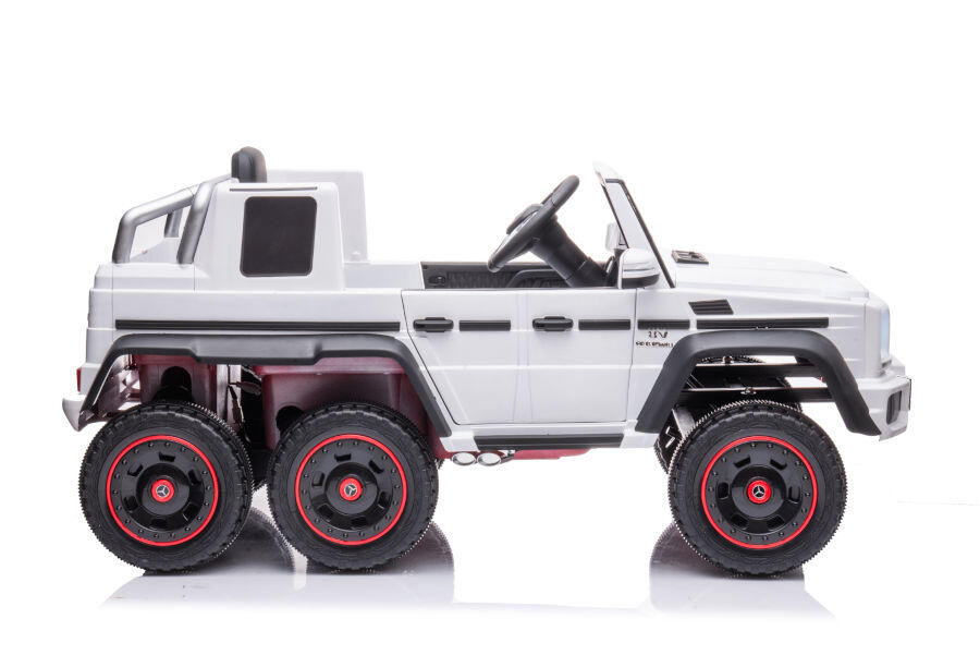 Kinderfahrzeug Mercedes G63 AMG 6x6 - weiß