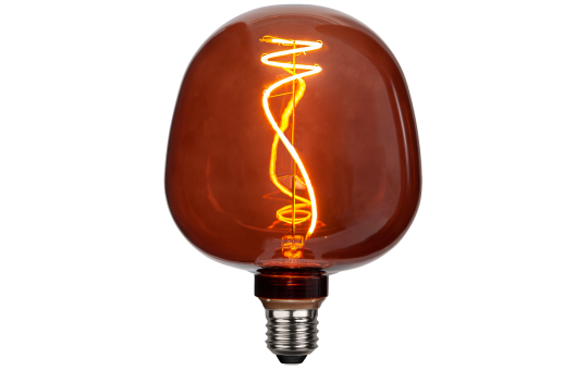 LED-Lampe ''Cognac Apple'', E27, 1800K, 1W, 80 Ra, 40lm, ca. 12,5x17cm