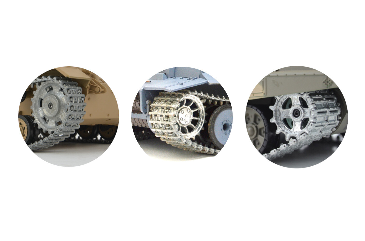 RC Panzer "Panther G" Metallgetreibe & Metallketten PRO RRZ