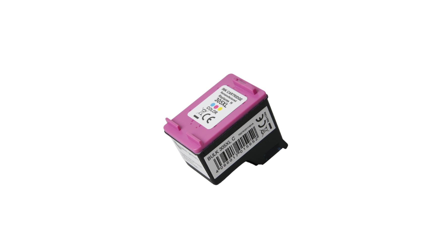 305XXLC alternativ Tinte Color für HP / 3YM63A / Ca. 450 Seiten / 125 mehr Inhalt 305XXLC alternativ Tinte Color für HP / 3YM63A / Ca. 450 Seiten / 125 mehr Inhalt