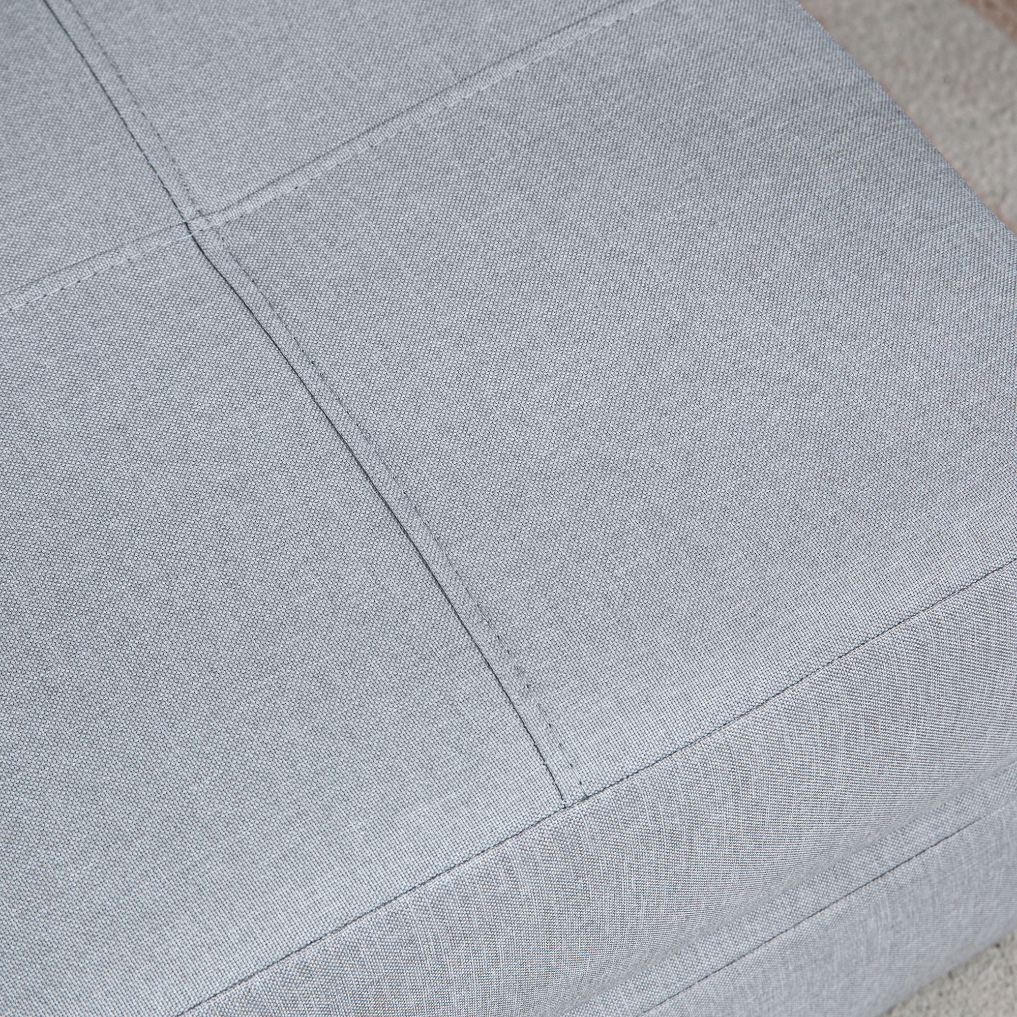 Relaxsessel Liegesessel Sessel mit Bettfunktion, inkl. 1 Kissen, 70 cm x 70 cm x 61 cm, Hellgrau