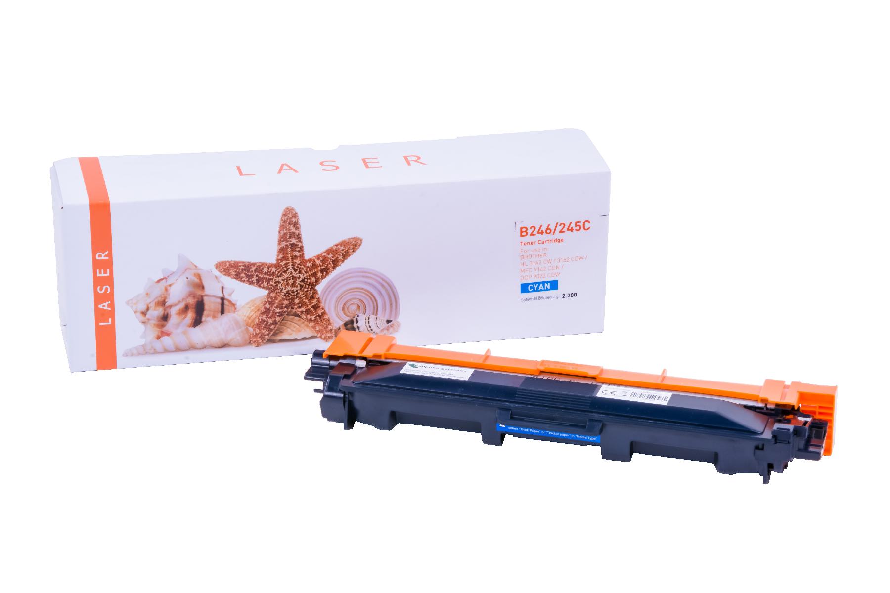 TN246C Universaltoner TN241/242/245/246C für Brother / TN246C / 2.200 Seiten TN246C Universaltoner TN241/242/245/246C für Brother / TN246C / 2.200 Seiten