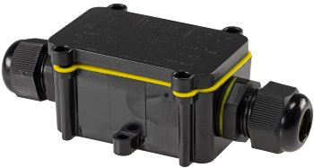 Kabelverbinderbox, 2 Anschlüsse, IP68, 450V, Ø 6-11mm für Erdkabel, wasserdicht Kabelverbinderbox, 2 Anschlüsse, IP68, 450V, Ø 6-11mm für Erdkabel, wasserdicht