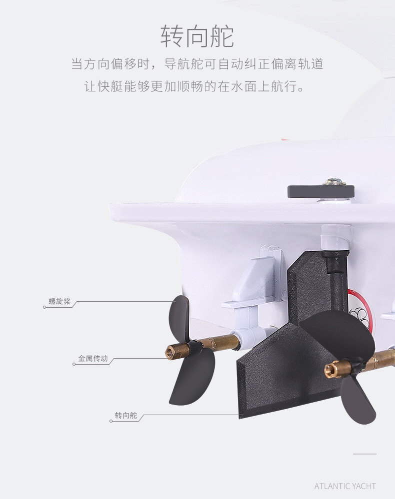 RC Racing Boot "HL Yacht Atlantic / Salina"