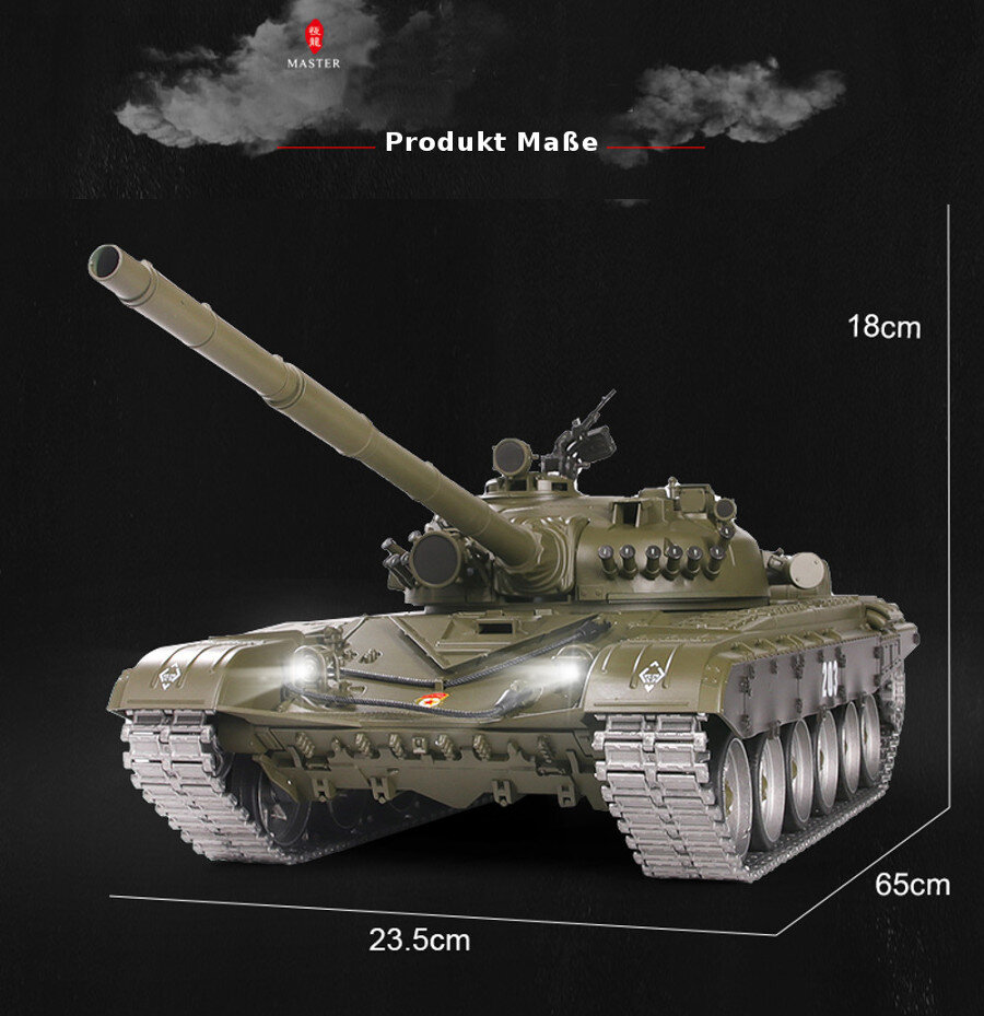 RC Panzer "T-72" - Metallgetriebe ERA PRO