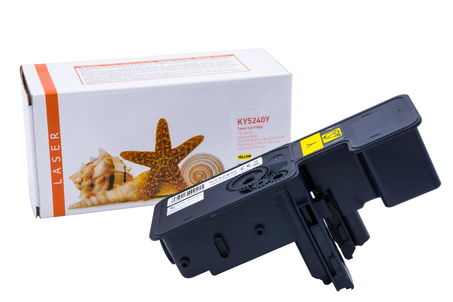 TK5240Y alternativ Toner gelb für Kyocera / TK5240Y / 3.000 Seiten