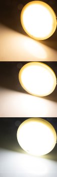 LED Deckenleuchte "BUTON" mit PIR-Sensor / Ø 23cm, 10/15/18W - 3000/4000/6000k